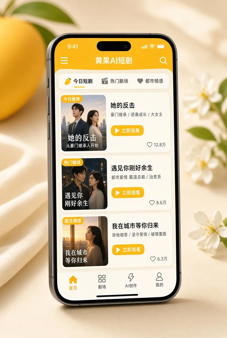 手机网页阅读示意